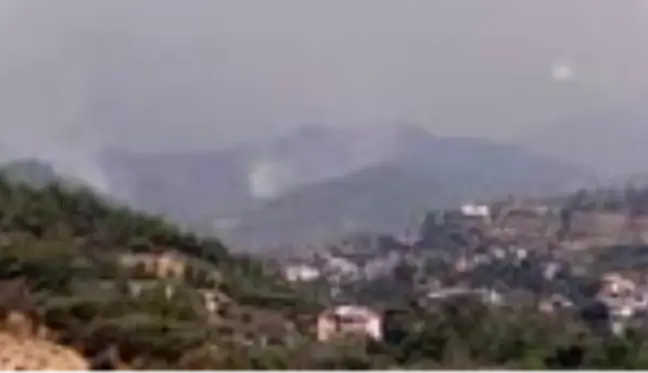 Son dakika... Hatay'daki orman yangınına havadan müdahaleye yeniden başlandı