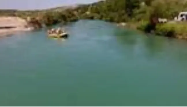 Göksu Irmağında rafting keyfi