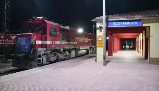 Türkiye'den Çin'e gidecek ilk blok ihracat treni Sivas'a ulaştı