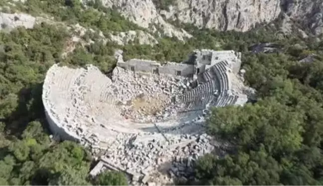 Büyük İskender'in alamadığı Termessos'a ziyaretçi ilgisi