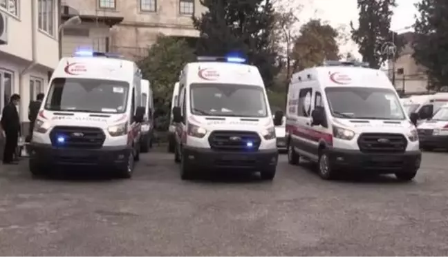 GAZİANTEP - Özel donanımlı yenidoğan ambulansları hizmete girdi