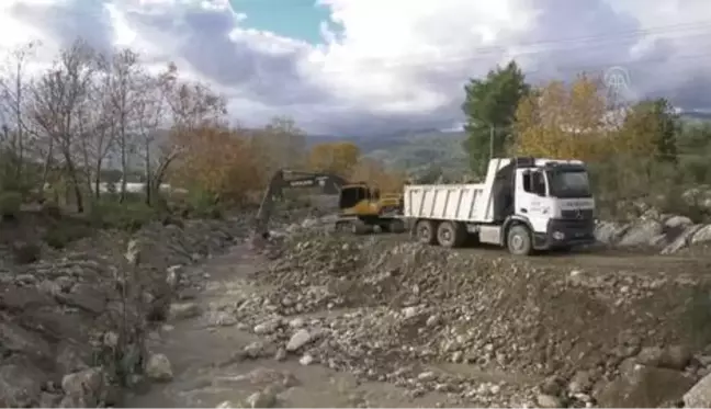 Kaş'ta hasar tespit çalışmaları sürdürülüyor