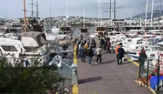 Bodrum'da tekne sahipleri iskele bağlama fiyatına tepki gösterdi