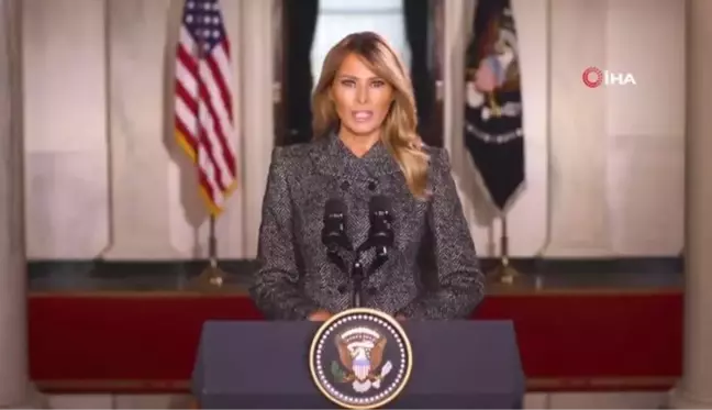 First Lady Melania Trump'tan veda konuşması: 