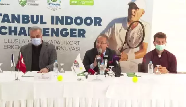 İstanbul Indoor Challenger tenis turnuvasının basın toplantısı yapıldı