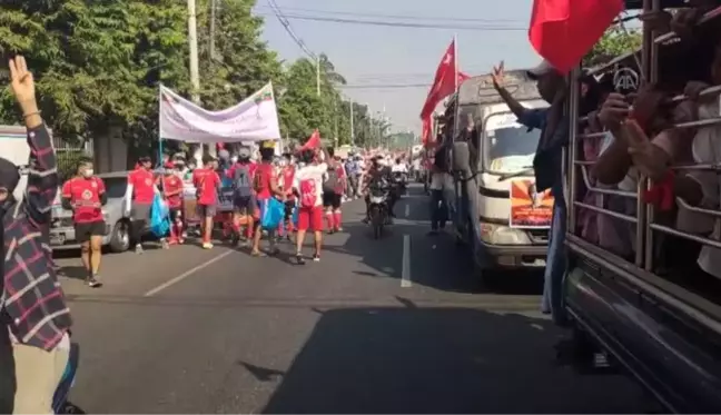 Myanmar'da darbe karşıtı protestolar 6. gününde