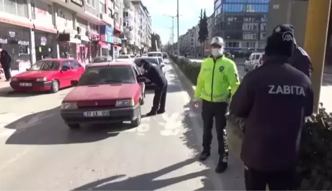 Boyabat ilçesinde Kovid-19 denetimleri sürüyor