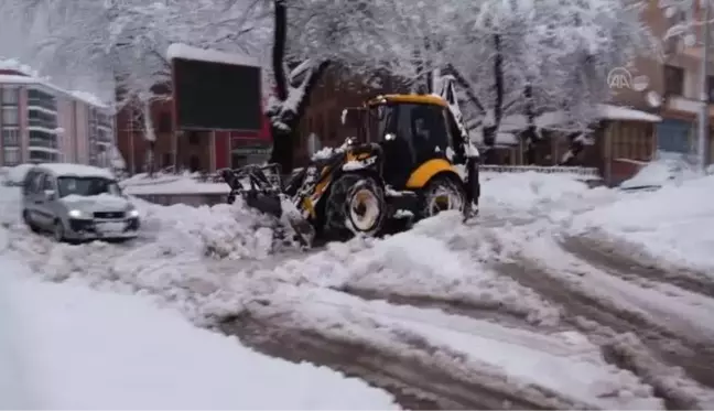 KASTAMONU - Kar yağışı yaşamı olumsuz etkiledi