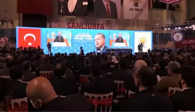 ŞANLIURFA - AK Parti Şanlıurfa 7. Olağan İl Kongresi yapıldı