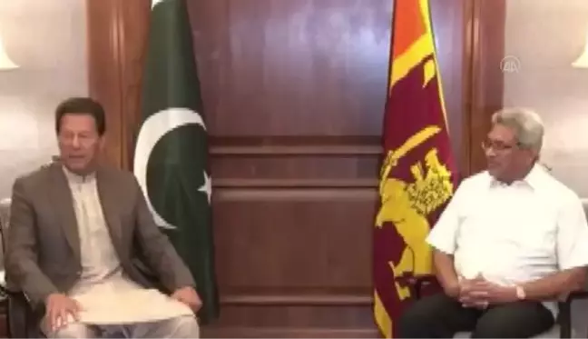 Pakistan Başbakanı İmran Han Sri Lanka'da