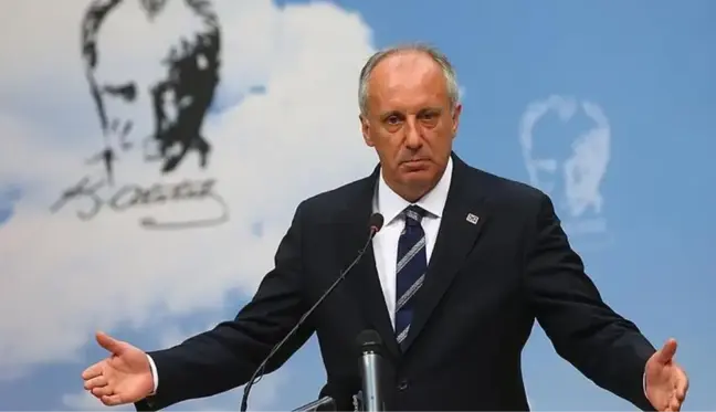 Muharrem İnce partisinin ilk sloganının 'MAVİ' olduğunu açıkladı