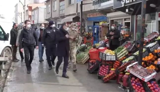 Özalp'ta koronavirüs tedbirleri denetlendi