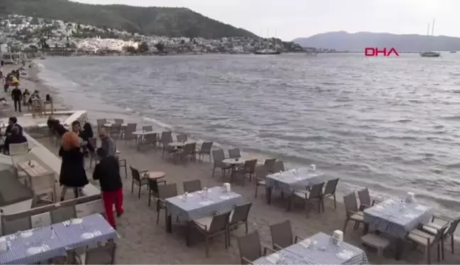 Bodrum'da koronavirüs denetimi