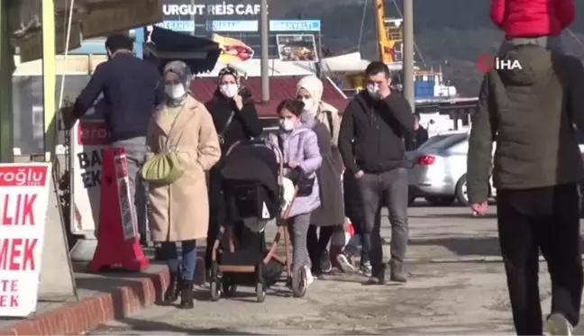 Amasra'da kısıtlamanın kalkmasıyla hareketlilik başladı