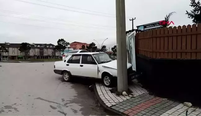 Son Dakika | BURSA 2 otomobilin çarpıştığı kazada 1 kişi yaralandı