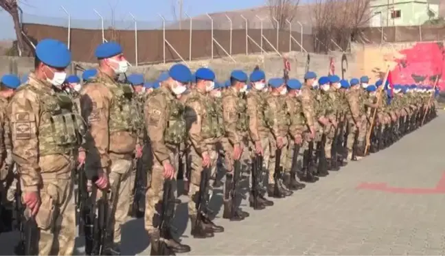 JÖH timleri dualarla Barış Pınarı Harekatı bölgesine uğurlandı