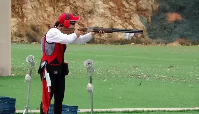 Trap plak atışları bahar kupası Mersin'de yapıldı