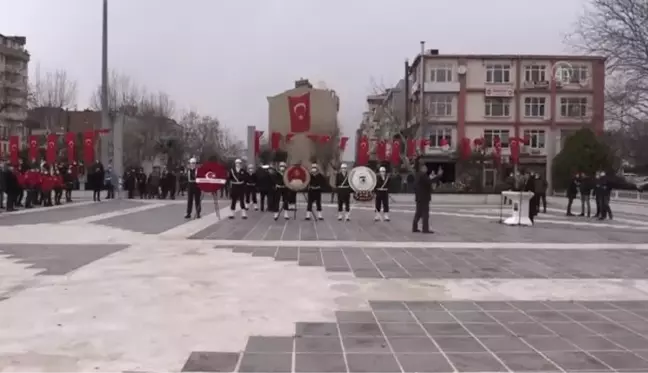 Son dakika haber! ÇANAKKALE - Şehitleri Anma Günü ve Çanakkale Deniz Zaferi'nin 106. yılı törenleri başladı