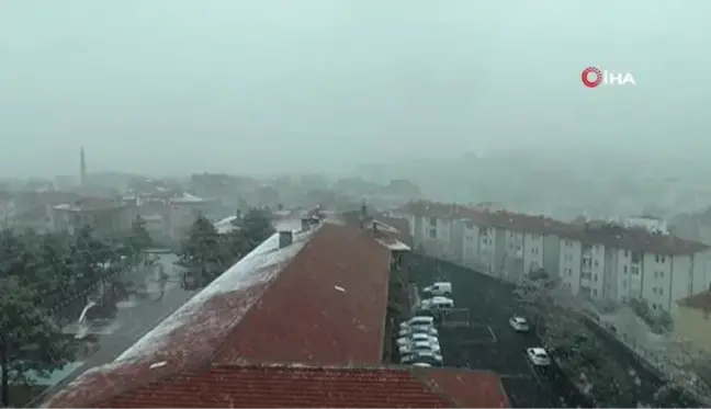 Nevşehir'de kar ve sis etkili oluyor