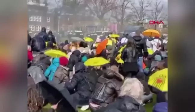 Hollanda'da karantina karşıtı protestolar devam ediyor