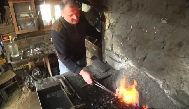 KASTAMONU - Evrenye bıçağı üreticileri 