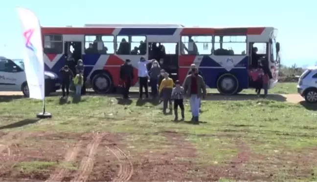 Son dakika haber | Down sendromlu çocuklar yamaç paraşütüyle gökyüzünün keyfini çıkardı