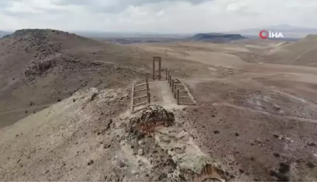 Kapadokya'nın 'uzaydan görülen figürleri' görüntülendi