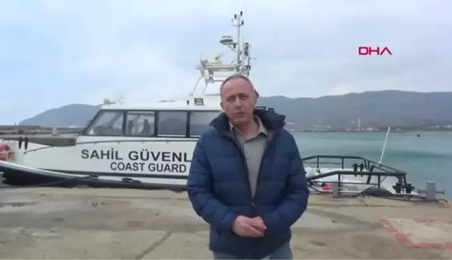 ÇANAKKALE Gökçeada'da kalp krizi geçiren hasta, Sahil Güvenlik botuyla sevk edildi