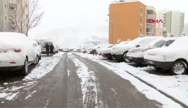 ANKARA-Ankara kar altında