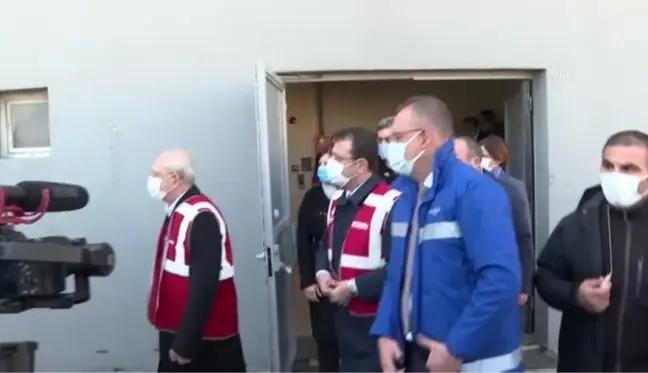 CHP Genel Başkanı Kılıçdaroğlu, İSTON A.Ş Hadımköy Fabrikası ile Hadımköy Halk Ekmek Fabrikası inşaatını gezdi