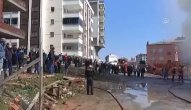 Son dakika... Tamir atölyesindeki yangın hasara yol açtı