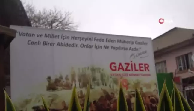 Gaziler istedi Başkan Öküzcüoğlu yerine getirdi