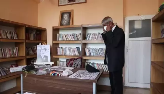 DİYARBAKIR - Yetiştirme yurdunda başlayan resim tutkusunu 45 yıldır devam ettiriyor