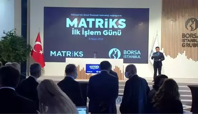 Borsa İstanbul'da gong Matriks için çaldı