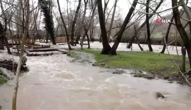 Domaniç'te sel sonrası zarar tespit çalışmaları başladı