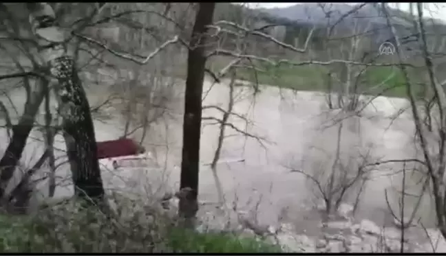 Göksu Nehri'nin taşması sonucu tarım arazileri su altında kaldı