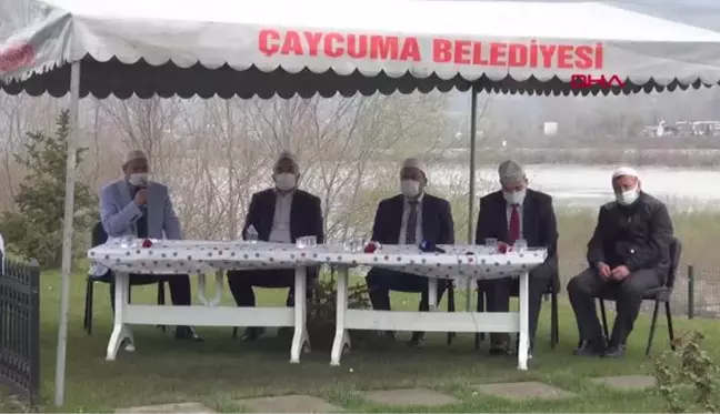 ZONGULDAK ÇAYCUMA'DAKİ KÖPRÜ FACİASINDA ÖLENLER DUALARLA ANILDI