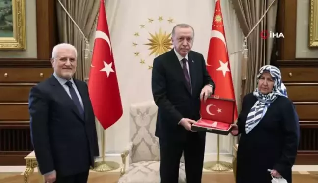 Son dakika haberi! Cumhurbaşkanı Erdoğan, şehit Cumhuriyet Savcısı Mehmet Selim Kiraz'ın anne ve babasını kabul etti