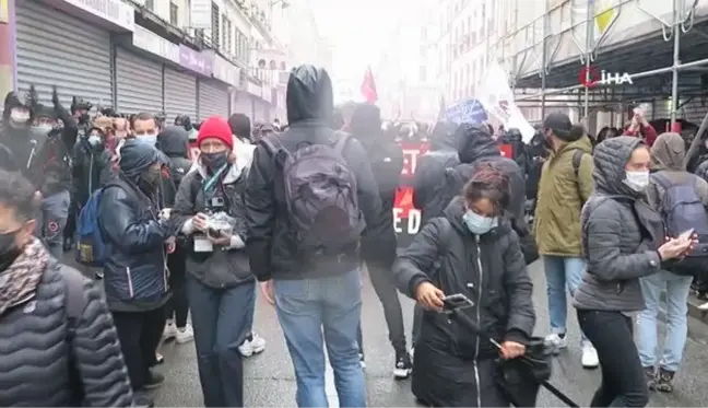 Paris'te ırkçılık ve aşırı sağ karşıtı protesto