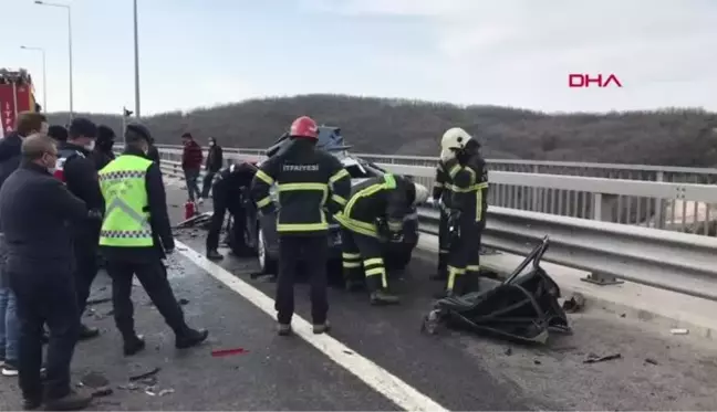 Son dakika haberleri | KOCAELİ KAMYONA ÇARPAN OTOMOBİLİN SÜRÜCÜSÜ ÖLDÜ