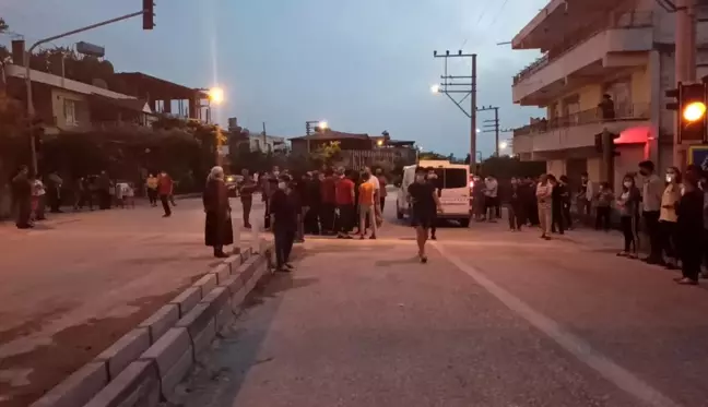 Hatay'da okul yol güzergahının kapatılmasına tepki