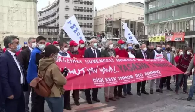 Sendikalar ve meslek örgütleri, 1 Mayıs Emek ve Dayanışma Günü mitingi için Ankara Valiliğine başvurdu