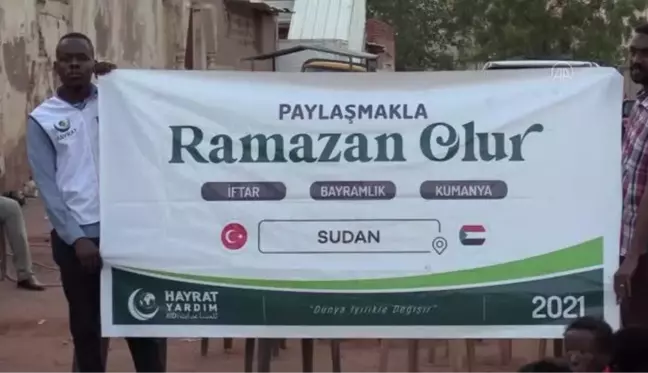 Hayrat İnsani Yardım Derneği, Sudan'da 20 bin kişinin iftar sofrasına konuk olacak