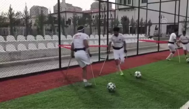 Ampute Futbol Milli Takımı, Ankara'da kampa girdi