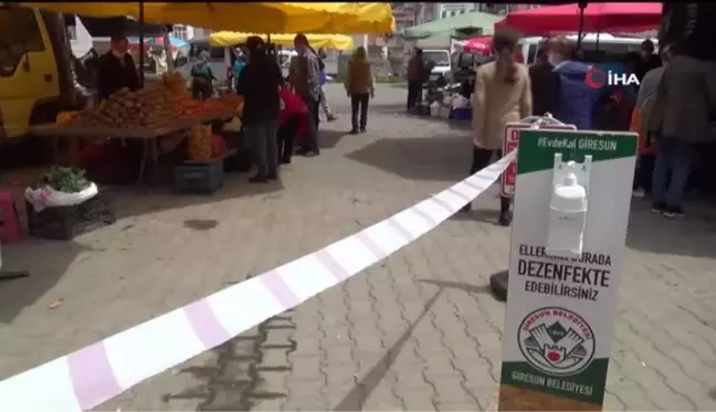 Tam kapanmanın 9. gününde kurulan pazar yerlerine vatandaştan yoğun talep