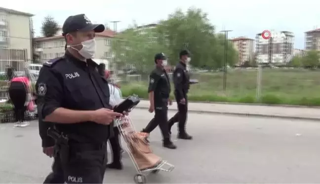 Tam kapanmanın 9. gününde kurulan pazar yerlerine vatandaştan yoğun talep