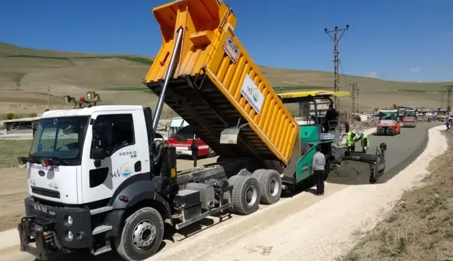 Van'da ilk beton yol yapımı gerçekleştirildi