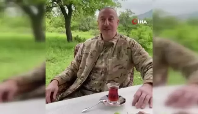 Aliyev ve eşi 