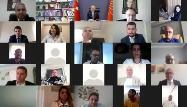 CHP Genel Başkanı Kılıçdaroğlu, amatör spor kulübü temsilcileri ile görüştü