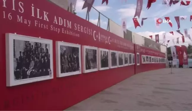 16 Mayıs İlk Adım Sergisi Galata Rıhtımı'nda açıldı